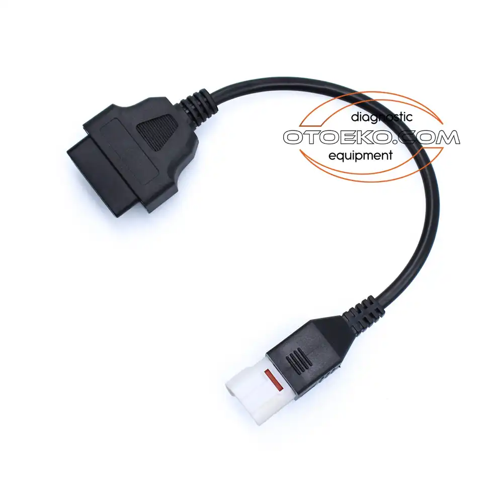 كابل ووصلة الفحص والتشخيص الصناعية Yamaha 4 Pin - Obd2 (Yamaha) عالية الاعتمادية - 6